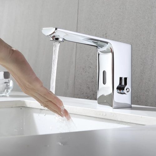 Senzor lavoar baie profesional fara atingere reglare temperatura apa